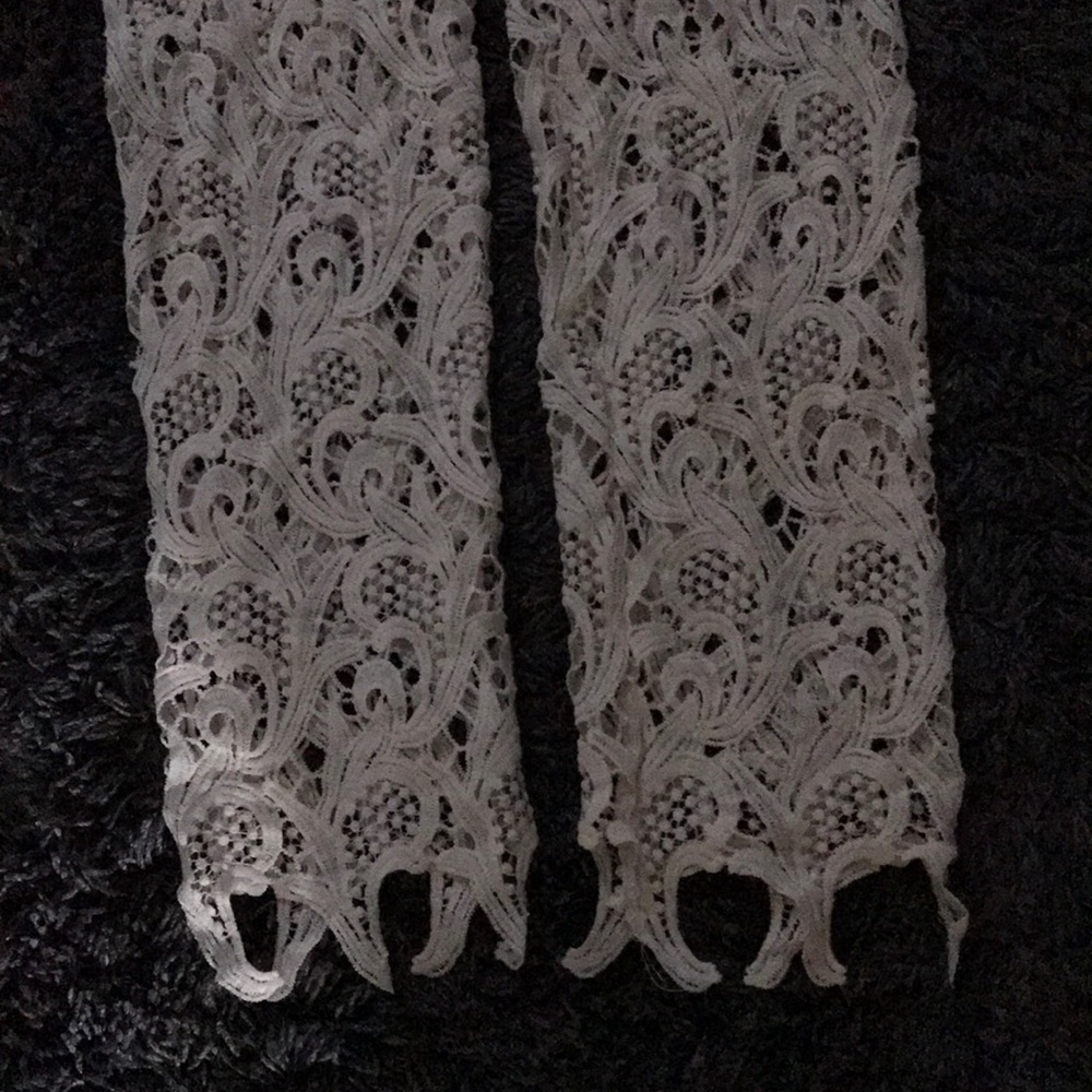 - Crochet Beach Pants, off white in color - Picture 4 of 4